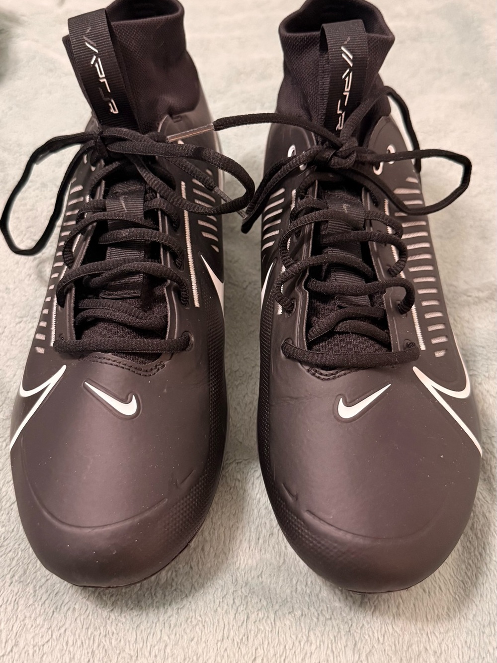🔥 Nike Vapor Edge Pro 360 Football Cleats Black/White Men’s 13 (NWOT)